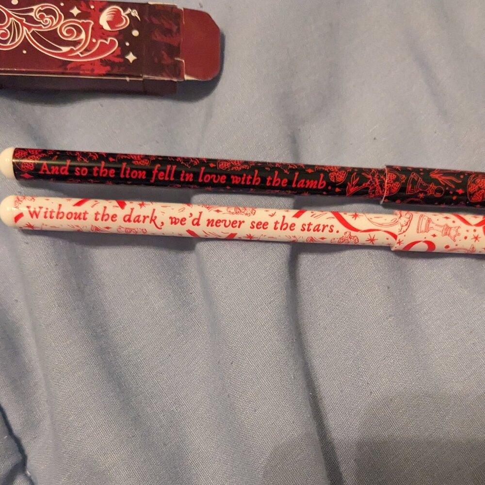Twilight lion & lamb pen set